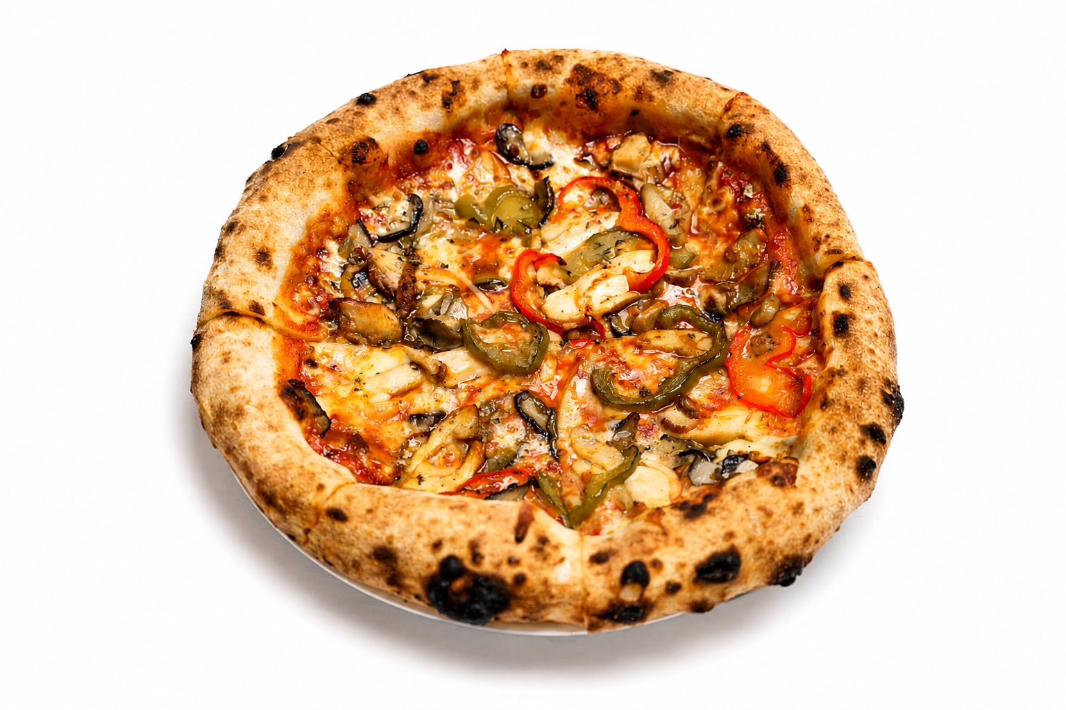 Pizza thịt đùi gà BBQ
