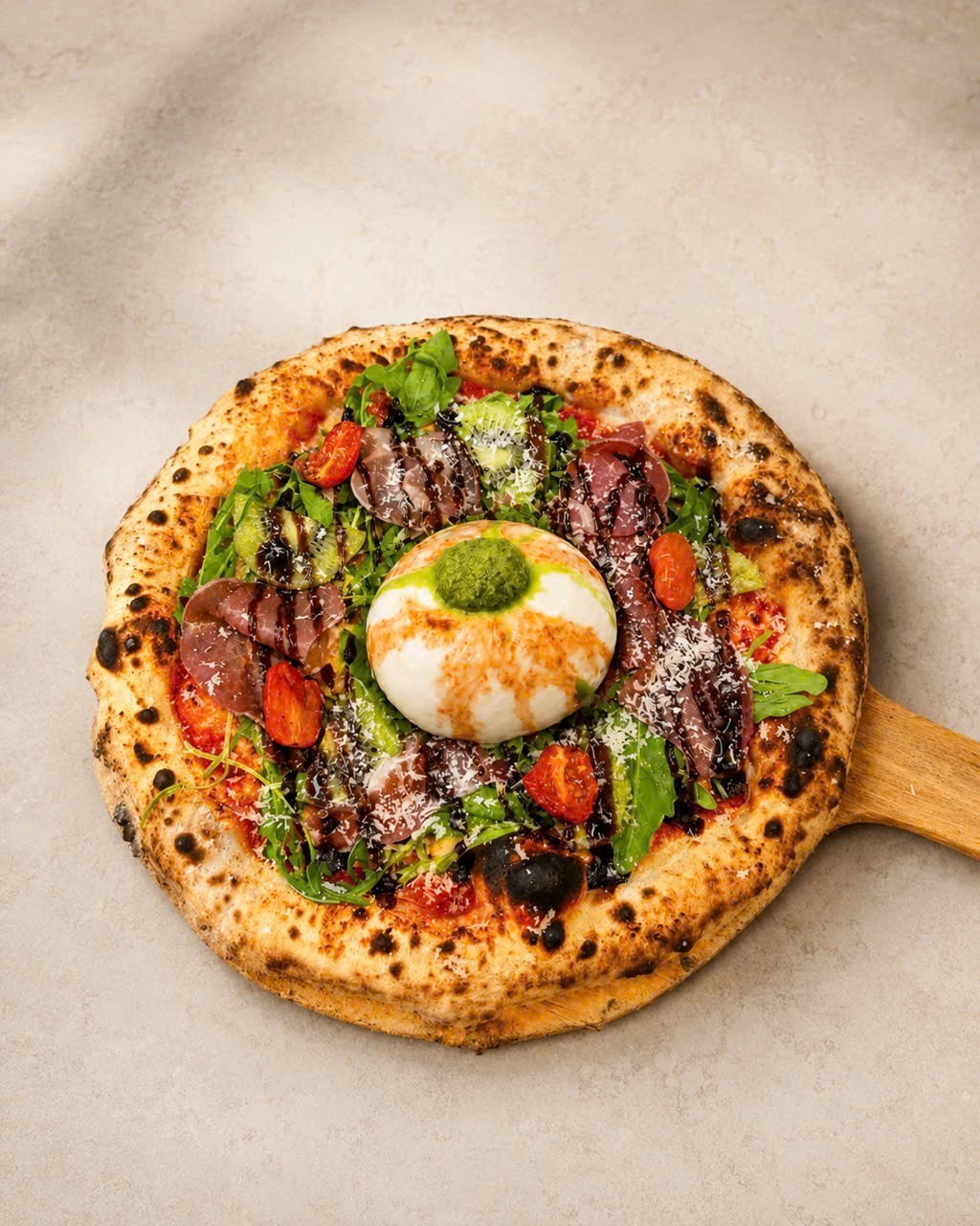 Pizza Parma Ham Burata